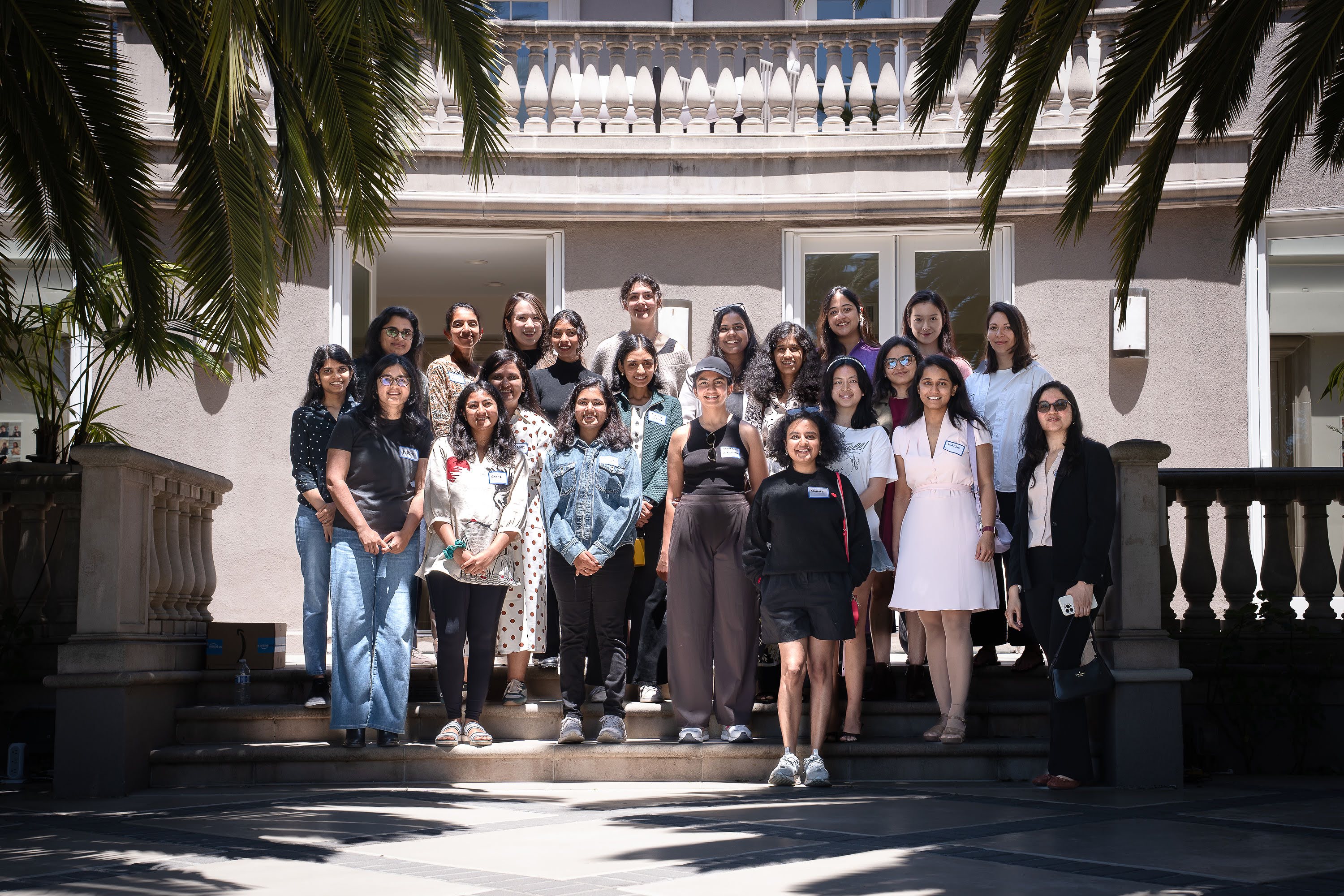 Women in Frontier AI community gathered at AGI House